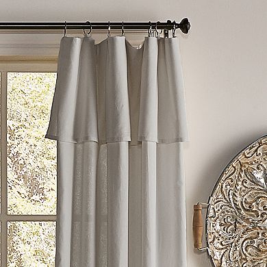 Mercantile Drop Cloth Light Filtering Curtain Panel