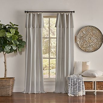 Mercantile Drop Cloth Light Filtering Curtain Panel