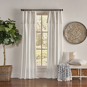 Mercantile Drop Cloth Light Filtering Curtain Panel