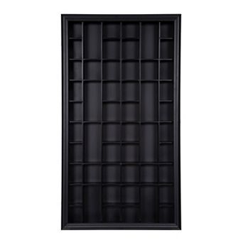 Gallery Solutions Shot Glass Display Case Wall Decor