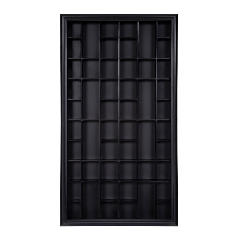 Black 52-Opening Shot Glass Case