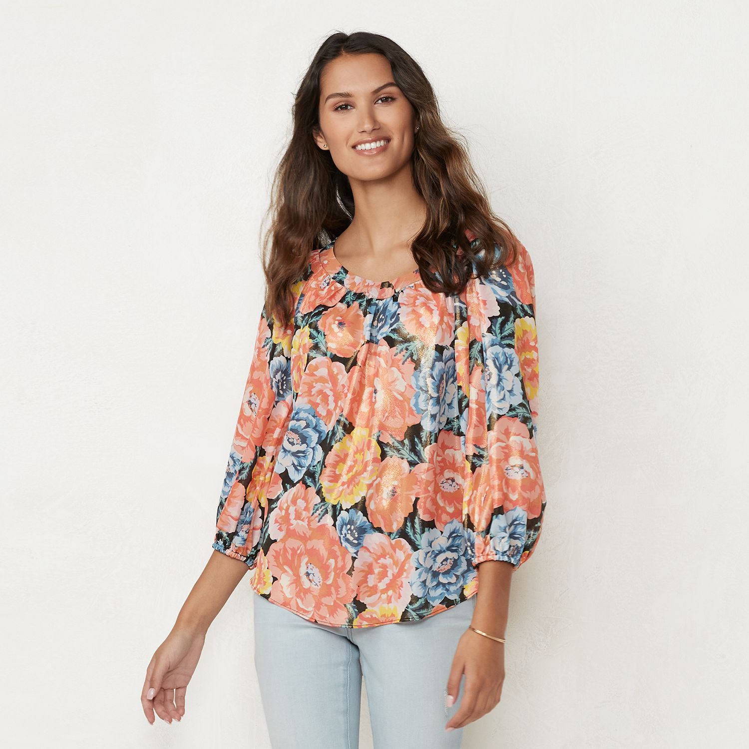 lauren conrad peasant top