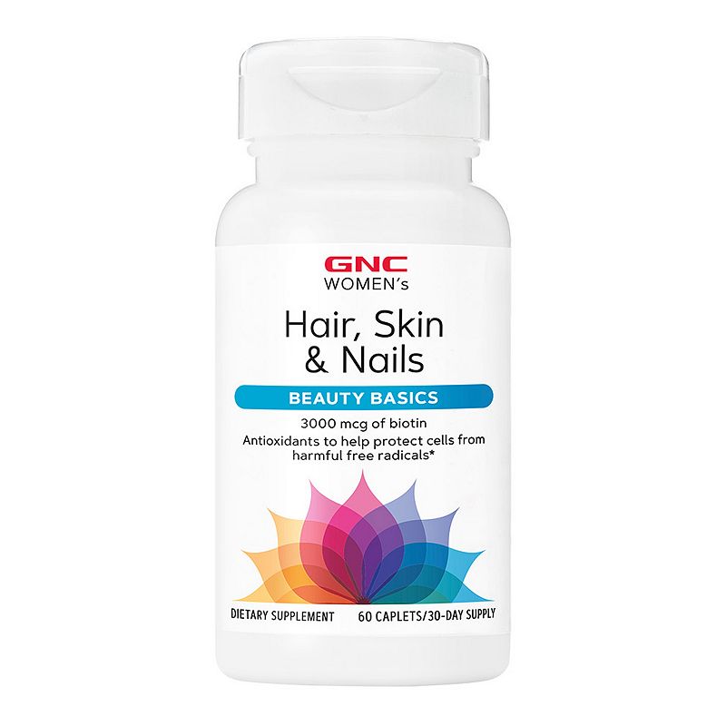 UPC 048107212209 product image for GNC Women's Hair, Skin, & Nails Supplement - 60 count | upcitemdb.com