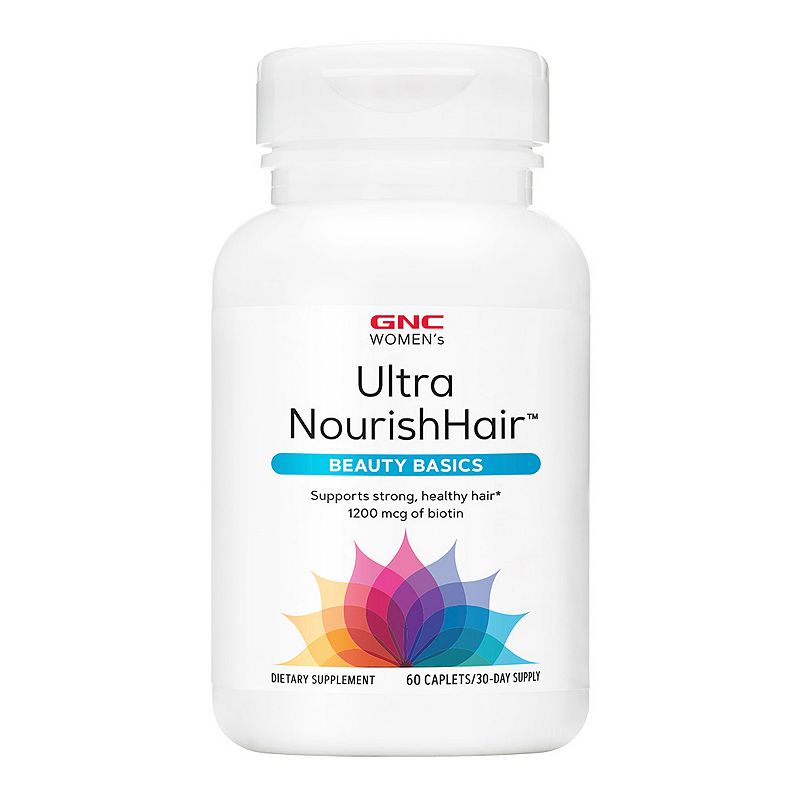 UPC 048107207786 product image for GNC Women's Ultra Nourish Hair Supplement - 60CT, Multicolor | upcitemdb.com