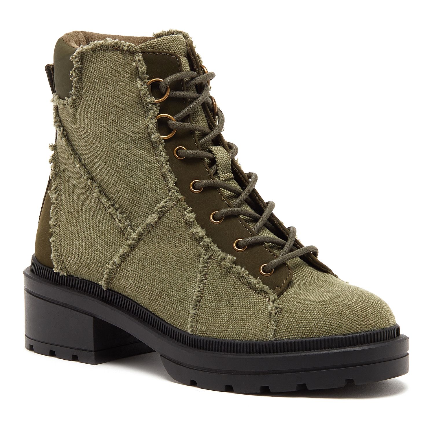 green comfort boots