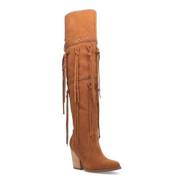 kohls fringe boots