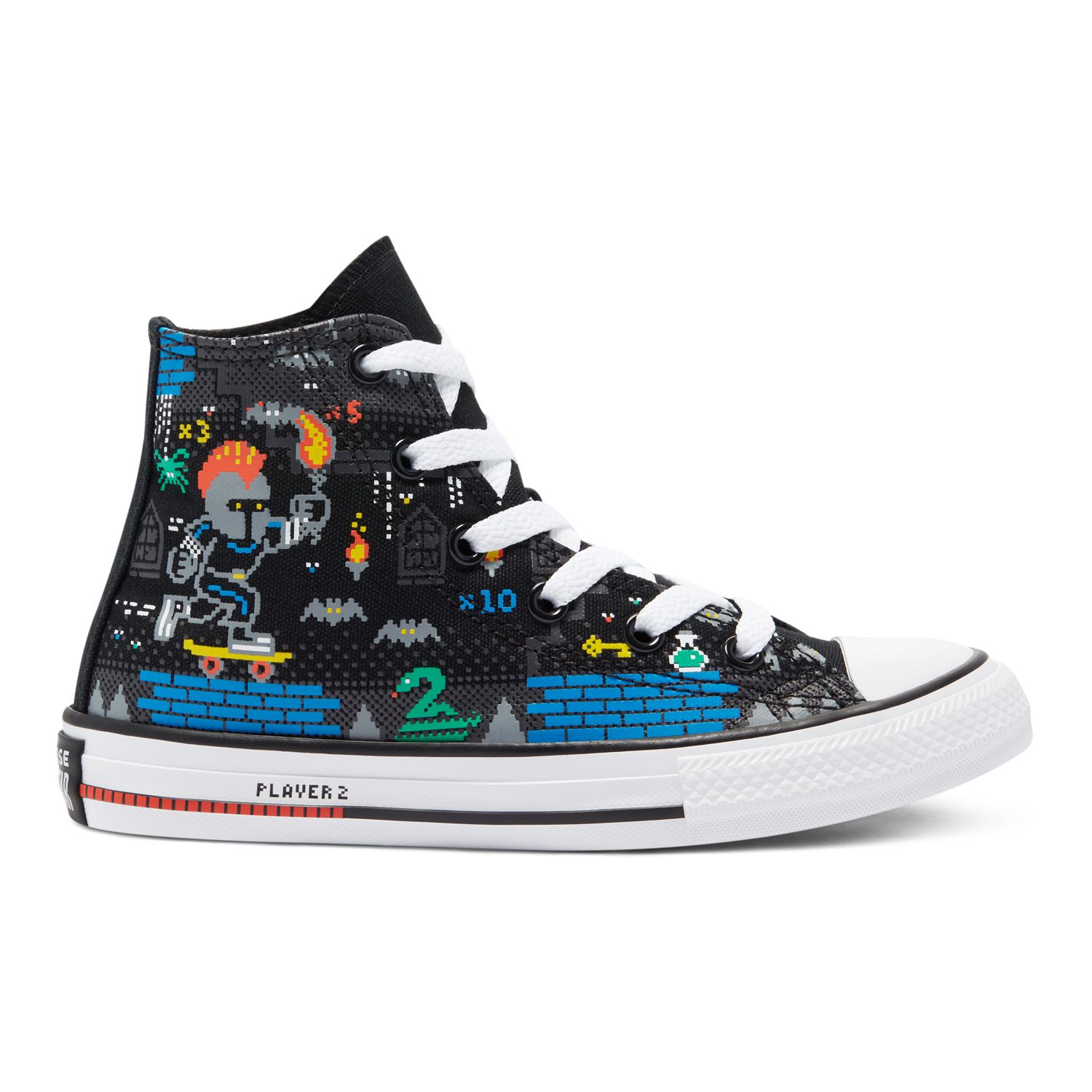 black high top converse kohls