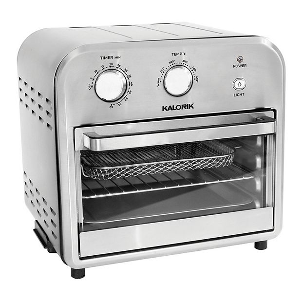 Kalorik 12-qt. Stainless Steel Air Fryer Oven