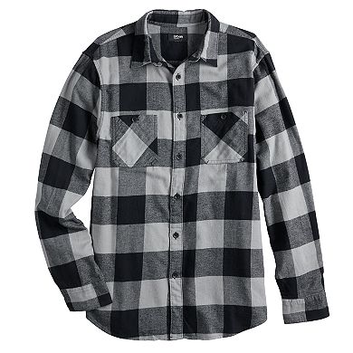 Men's Urban Pipeline™ Brushed Flannel Button-Down Shirt