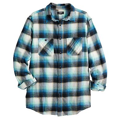 Men's Urban Pipeline™ Brushed Flannel Button-Down Shirt