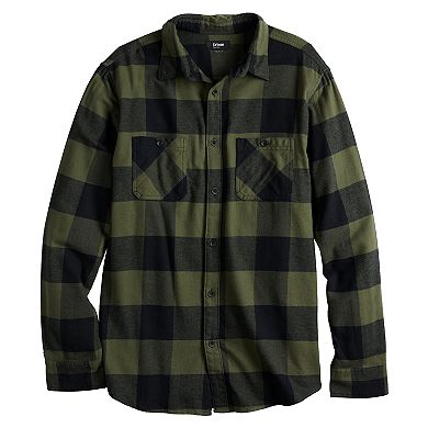 Men's Urban Pipeline™ Brushed Flannel Button-Down Shirt