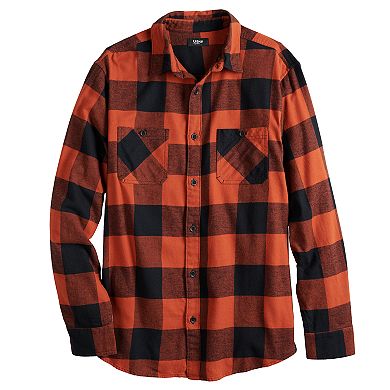 Men's Urban Pipeline™ Brushed Flannel Button-Down Shirt