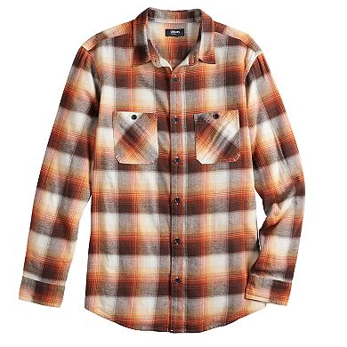 Men's Urban Pipeline™ Brushed Flannel Button-Down Shirt