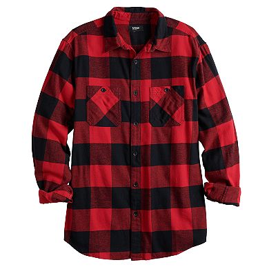 Men's Urban Pipeline™ Brushed Flannel Button-Down Shirt