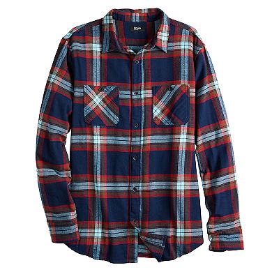 Men's Urban Pipeline™ Brushed Flannel Button-Down Shirt