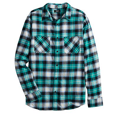 Men's Urban Pipeline™ Brushed Flannel Button-Down Shirt