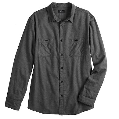 Men's Urban Pipeline™ Brushed Flannel Button-Down Shirt