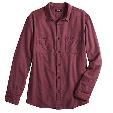 Men's Urban Pipeline™ Brushed Flannel Button-Down Shirt