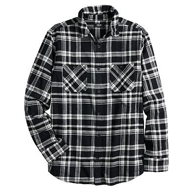Men's Urban Pipeline™ Brushed Flannel Button-Down Shirt