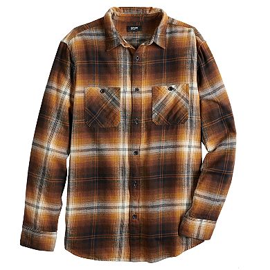 Men's Urban Pipeline™ Brushed Flannel Button-Down Shirt
