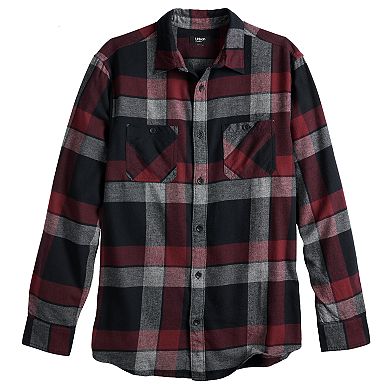 Men's Urban Pipeline™ Brushed Flannel Button-Down Shirt