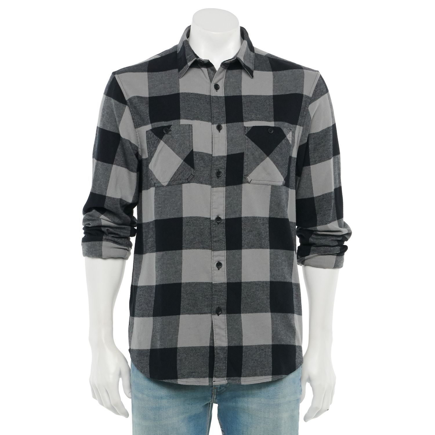 kohls mens casual shirts