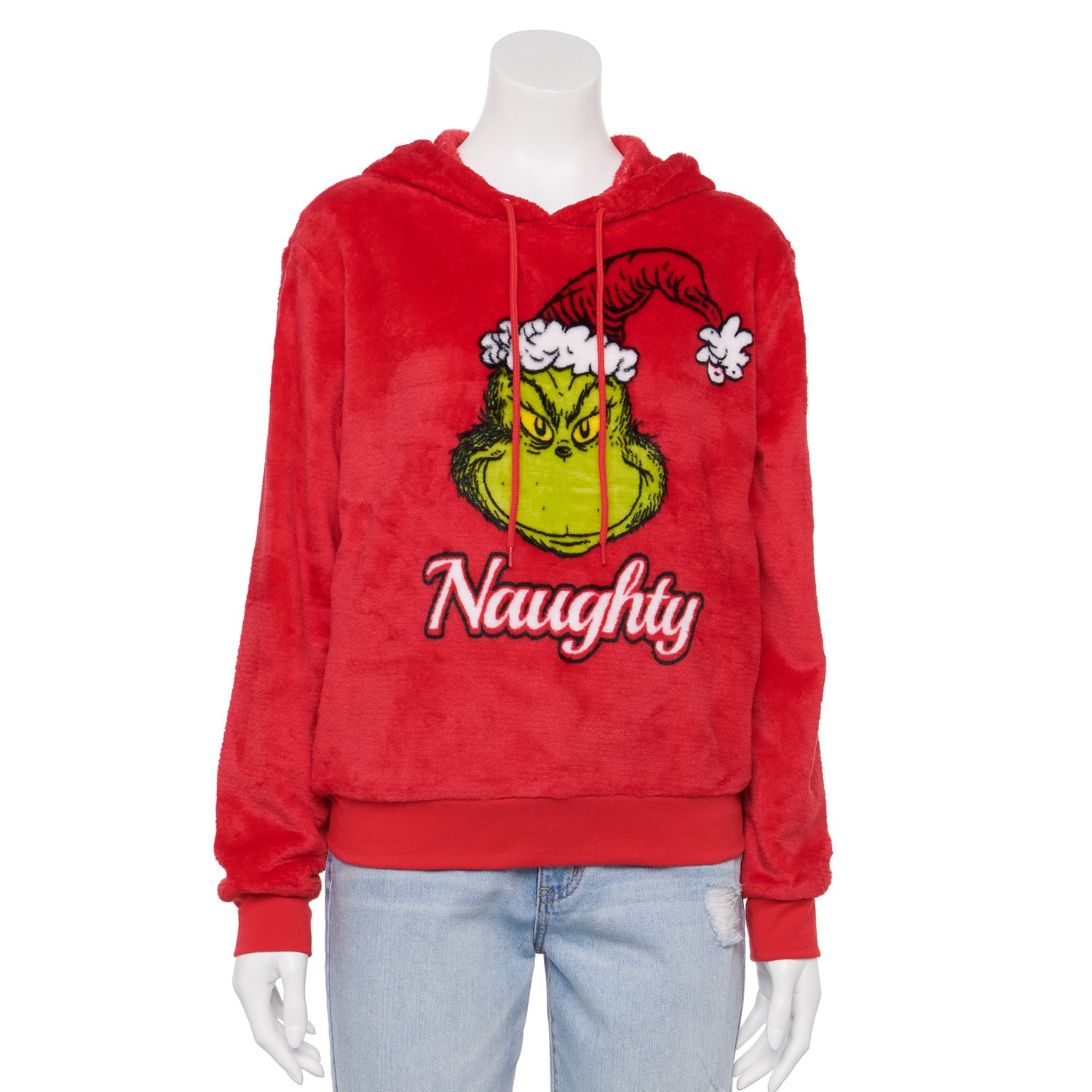 red grinch hoodie