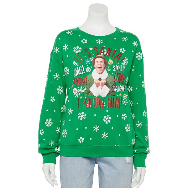 Elf light 2025 up sweatshirt