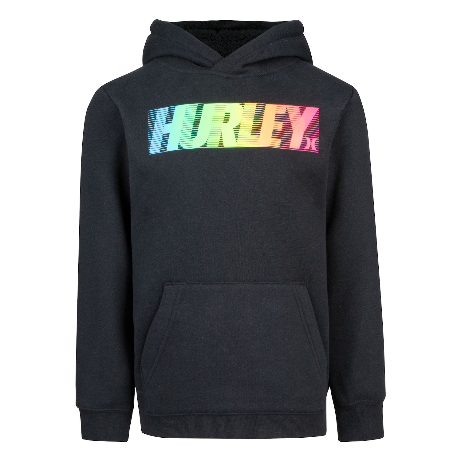 hurley sherpa lined hoodie