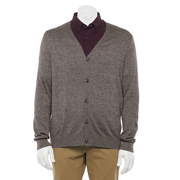 Men's Croft & Barrow® Easy-Care Cardigan Sweater