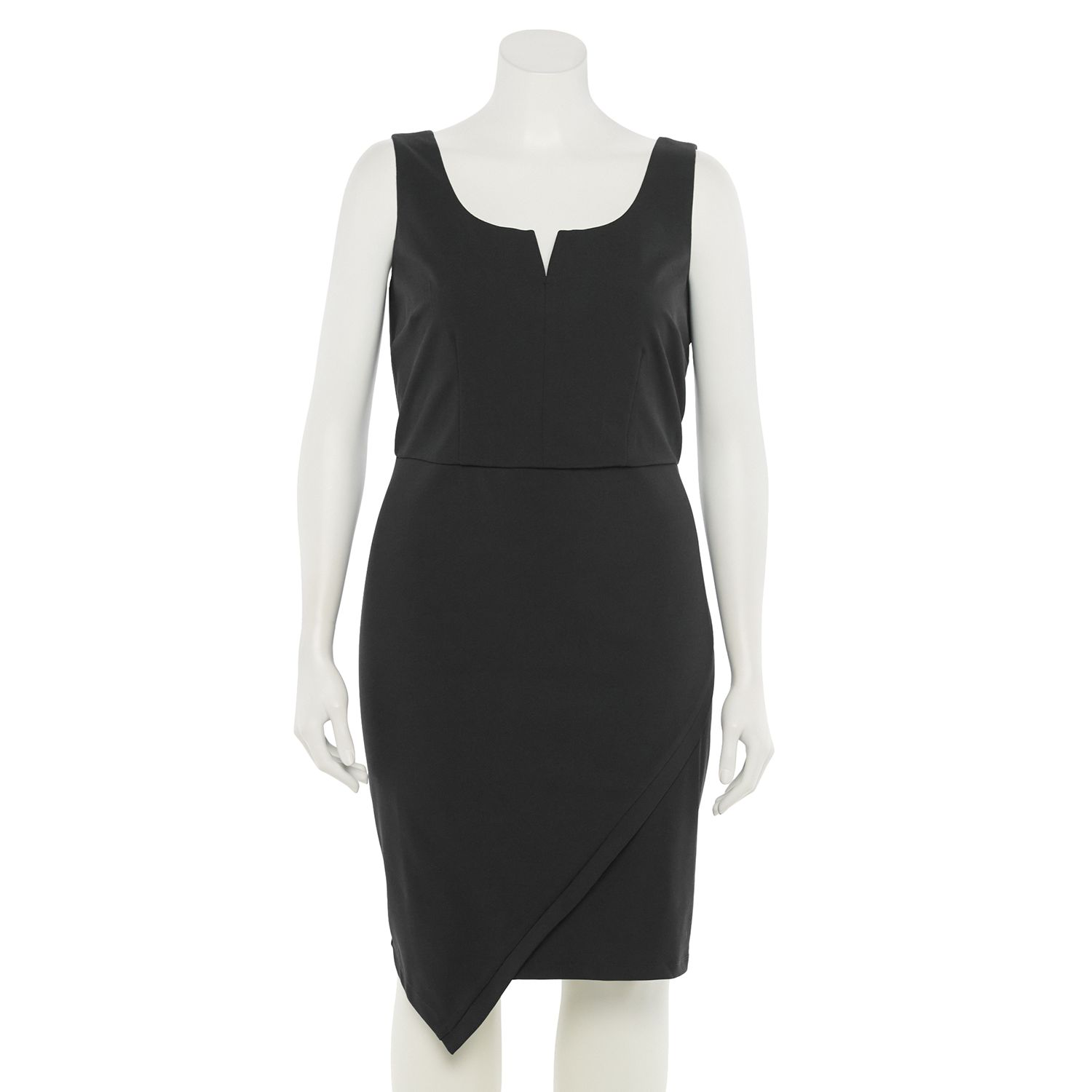 junior plus size black dresses