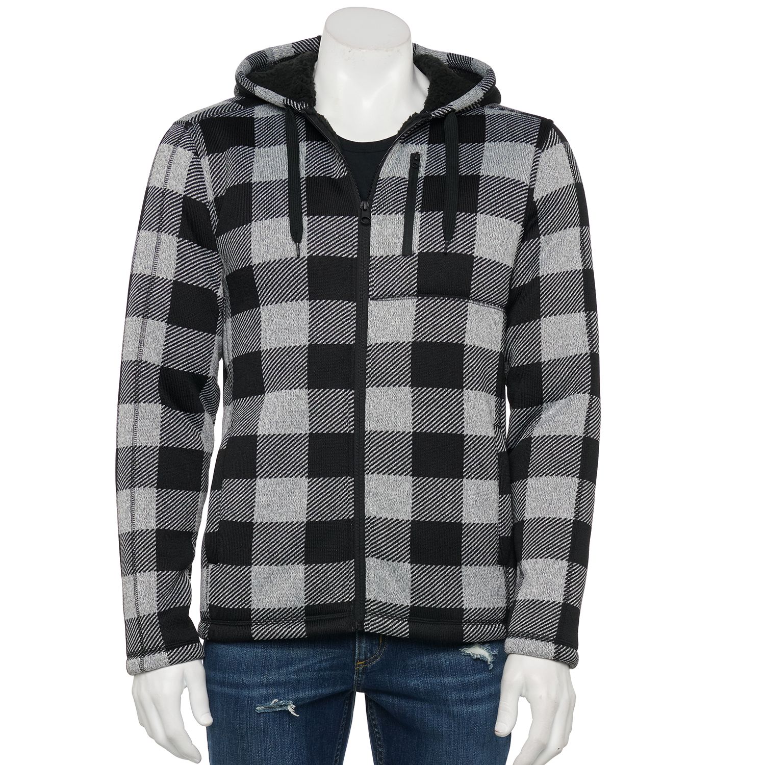 urban pipeline sherpa lined hoodie