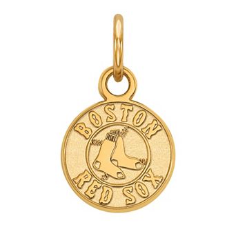 LogoArt Sterling Silver Boston Red Sox Extra-Small Pendant