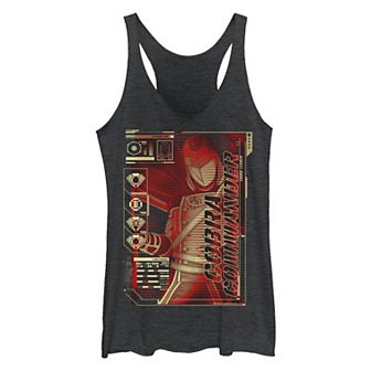 Juniors' G.I. Joe Cobra Commander Schematic Tank Top