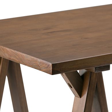 Simpli Home Sawhorse Writing Desk