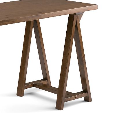 Simpli Home Sawhorse Writing Desk
