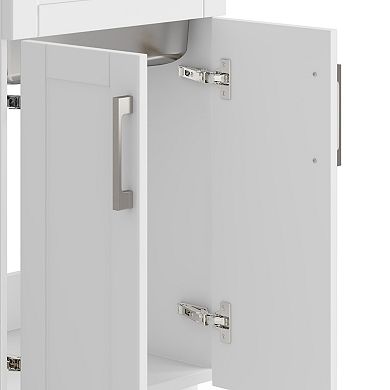 Simpli Home Hennessy Deluxe 24-in. Laundry Cabinet
