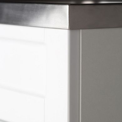 Simpli Home Hennessy Deluxe 24-in. Laundry Cabinet