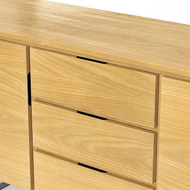 Simpli Home Lowry Sideboard Buffet Table