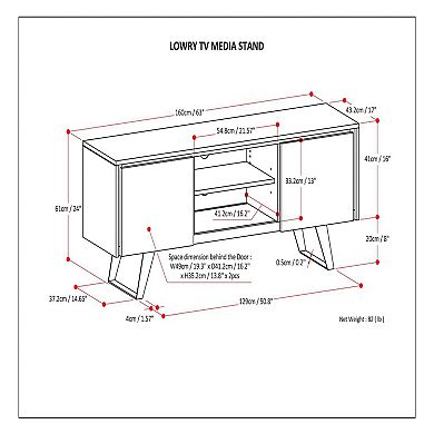 Simpli Home Lowry TV Media Stand