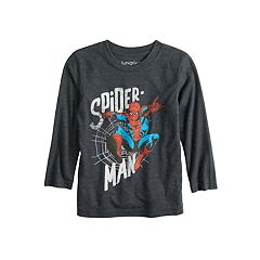 Boys Kids Spider Man Tops Clothing Kohl S - spiderman roblox venom shirts roblox