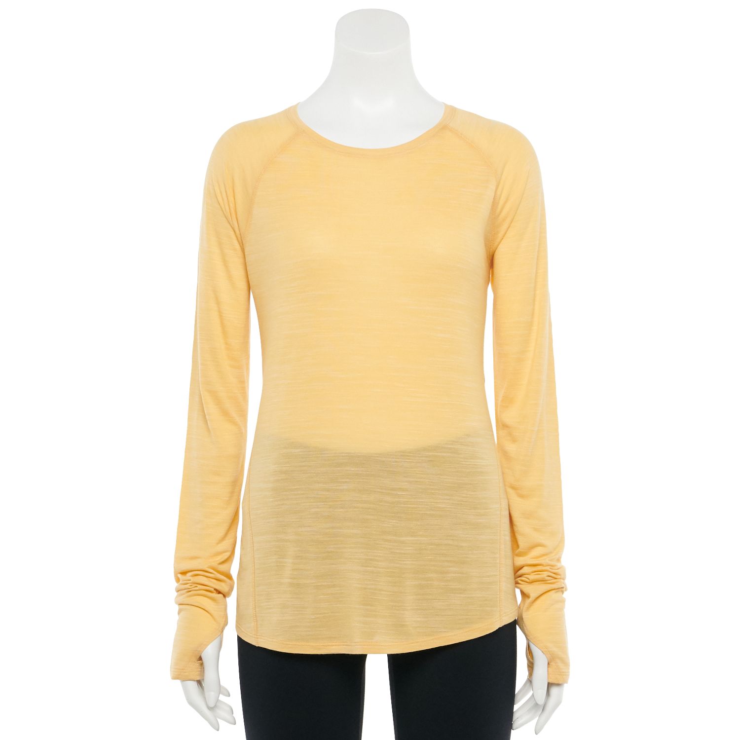 kohls yellow tops