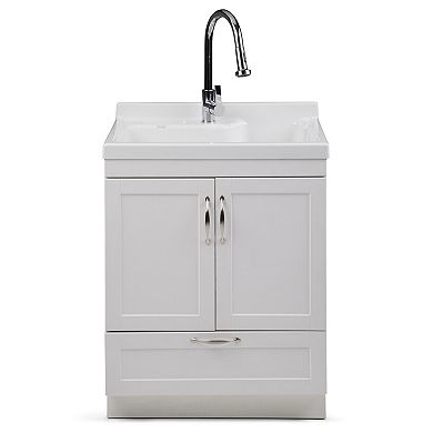 Simpli Home Maile 28-in. Laundry Cabinet