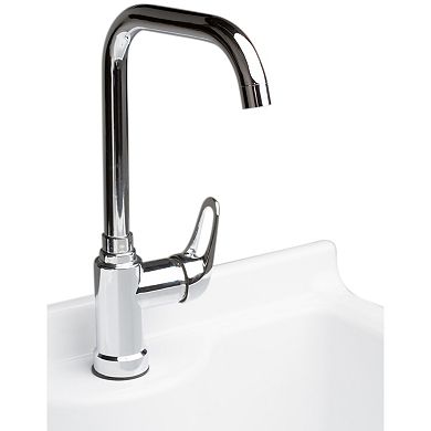 Simpli Home Murphy All-In-One 24-in. Laundry Sink and Cabinet