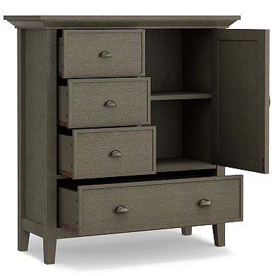 Simpli Home Redmond Medium Storage Cabinet