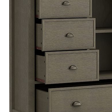 Simpli Home Redmond Medium Storage Cabinet