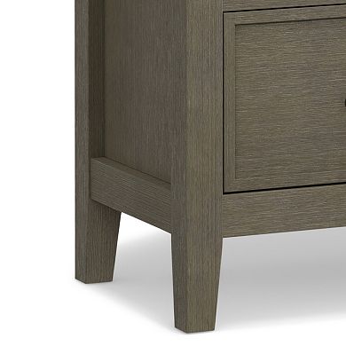 Simpli Home Redmond Medium Storage Cabinet