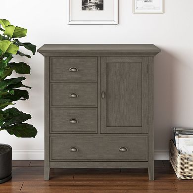 Simpli Home Redmond Medium Storage Cabinet