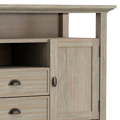 Simpli Home Redmond Tall TV Media Stand
