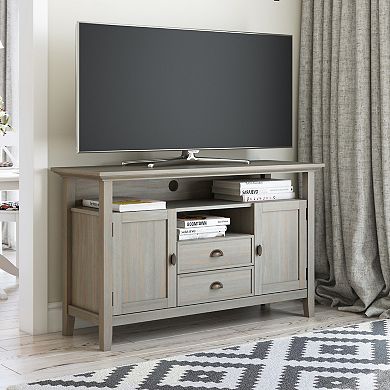 Simpli Home Redmond Tall TV Media Stand